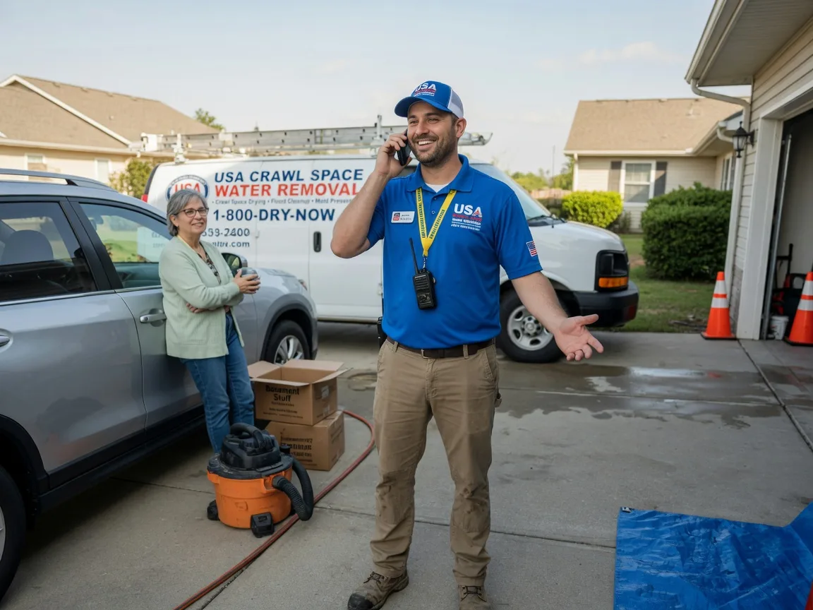 Crawl Space Water Removal Gloucester, VA FAQs